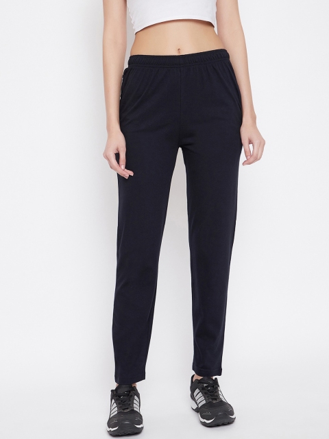 

Okane Women Navy Blue Solid Track Pants