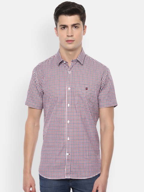 

Louis Philippe Sport Men Multicoloured Slim Fit Checked Casual Shirt, Multi