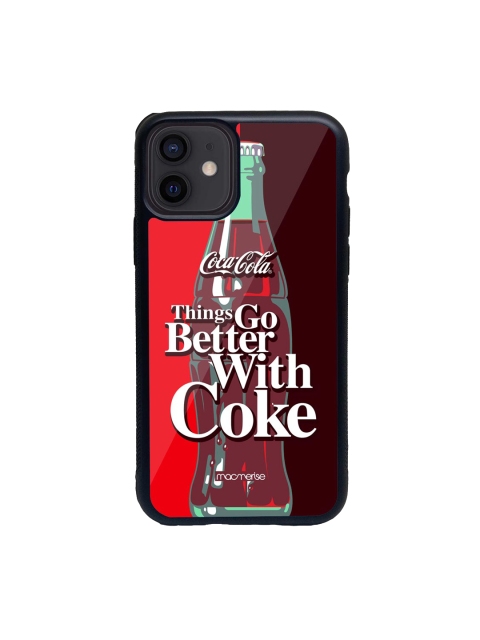 

macmerise Red & White Go With Coke Captain Printed iPhone 12 Mini Back Case