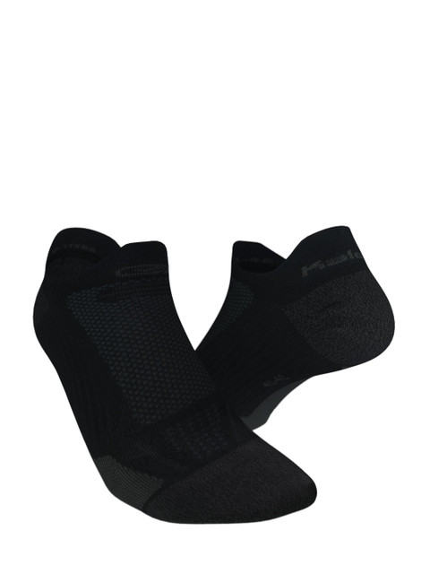 

KIPRUN By Decathlon Unisex Black & Grey Ankle-Length Running Socks
