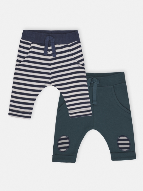 

Babysafe Boys Pack Of 2 Regular Fit Trousers, White