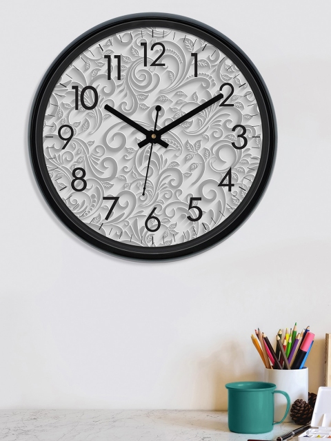 

RANDOM Grey Round Printed Analogue Wall Clock