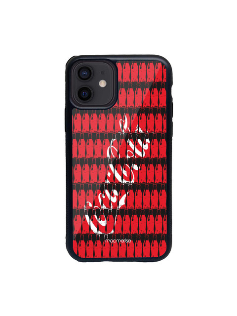 

macmerise Red & Black Coke Bottles Glass iPhone 12 Mini Phone Case