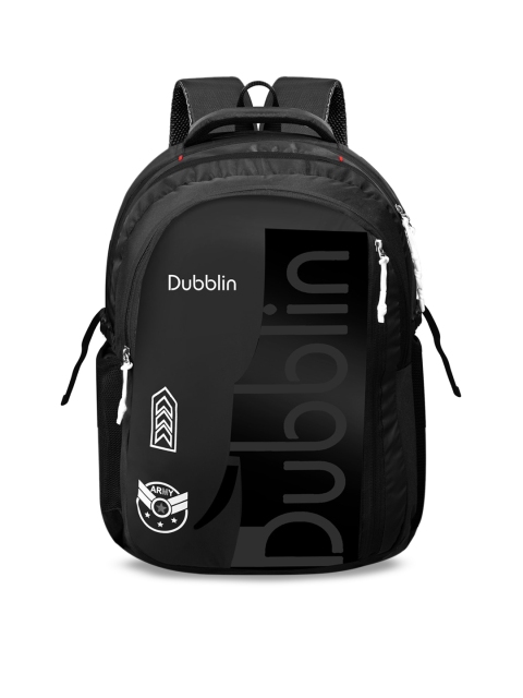 

Dubblin Unisex Black Laptop Backpack