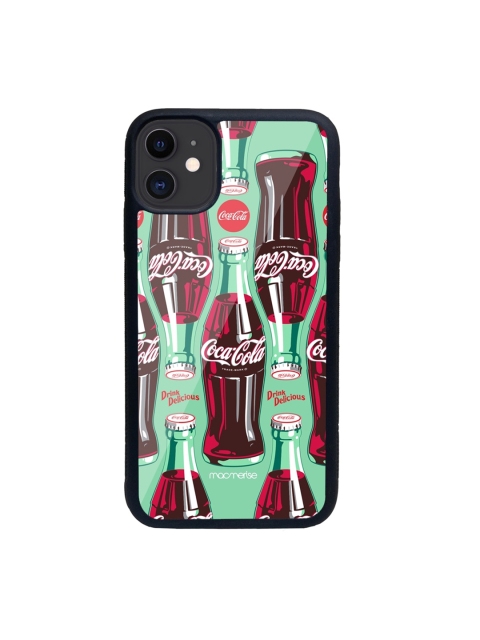 

macmerise Green & Red Relive Happiness Printed iPhone 11 Phone Case