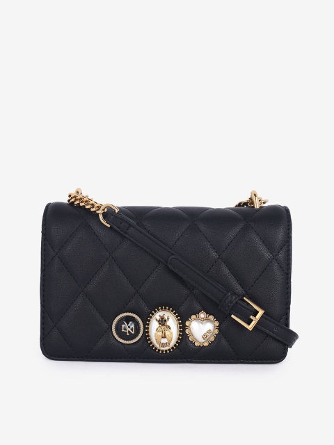 

LYN Black Embellished Sling Bag