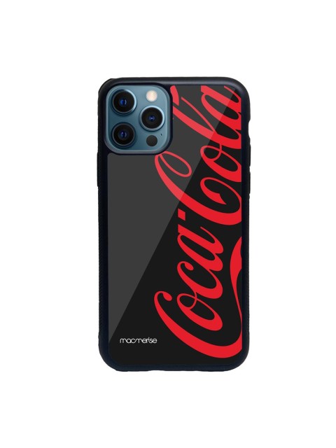 

macmerise Black & Red Coke iPhone 12 Pro Back Case
