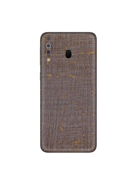 

Trendy Skins Gold-Toned & Brown Vintage Fabric Gold Pattern Samsung Galaxy M30 Phone Skin