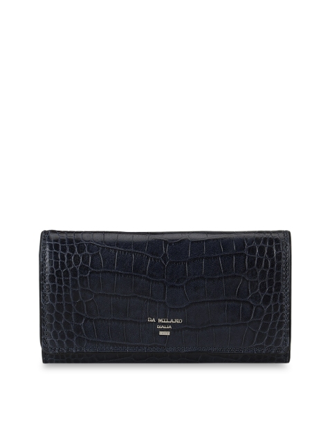 

Da Milano Women Blue Textured Envelope
