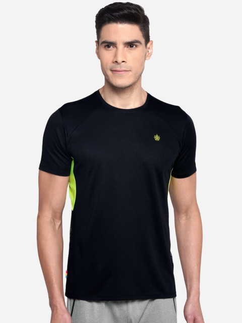 

Cultsport Men Black Solid FlashRun FlydryPRO Antimicrobial Running T-shirt
