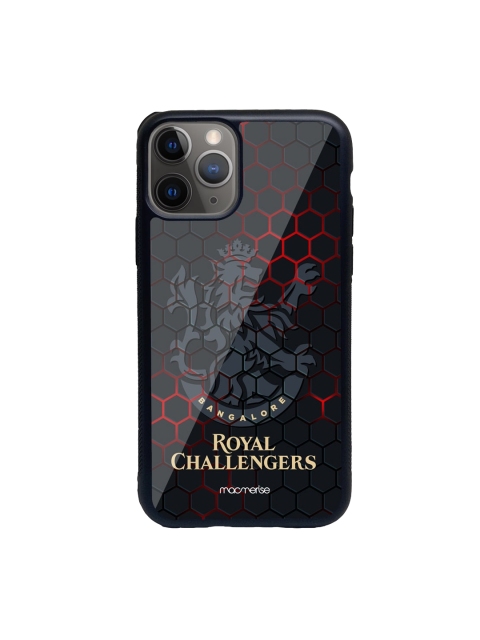 

Macmerise Black & Red RCB Hex Glass iPhone 11 Pro Phone Case