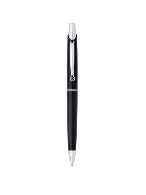 

Cross Black & Silver-Toned Ballpoint Pen With Gift Box