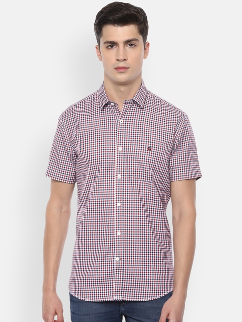 

Louis Philippe Sport Men Multicoloured Slim Fit Checked Casual Shirt, Multi