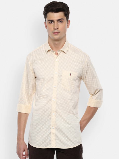 

Louis Philippe Sport Men Beige Printed Casual Shirt