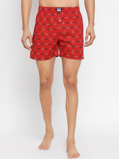 

Ajile by Pantaloons Men Red & Black Printed Cotton Boxers 8905172256007