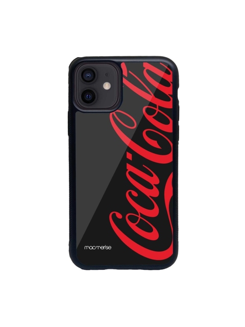 

macmerise Black & Red Coke Printed iPhone 12 Mini Back Case