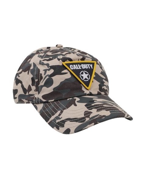

Free Authority Men Green & Khaki Call Of Duty Printed Pune Warriors Baseball Cap