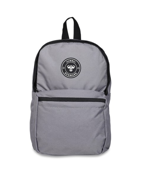 

hummel Unisex Grey & Black Backpacks