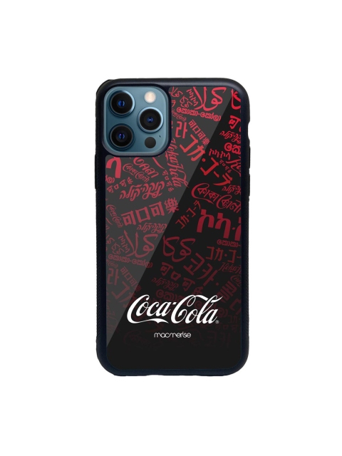 

Macmerise Black & Red Superhero Glass iPhone 12 Pro Phone Case
