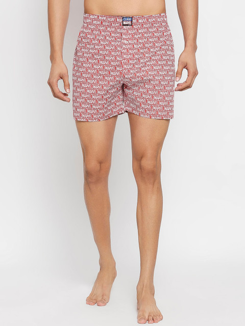 

Ajile by Pantaloons Men Red & White Marvel-Themed Cotton Printed Boxers 8905172255925