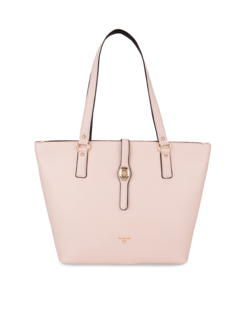 

Da Milano Pink Solid Shoulder Bag