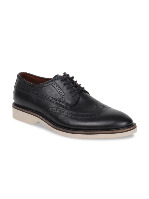 

ALDO Men Black & Beige Brogues