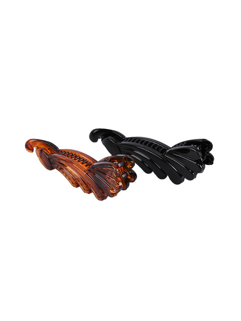 

BuckleUp Set of 2 Multicoloured Banana Clip, Multi