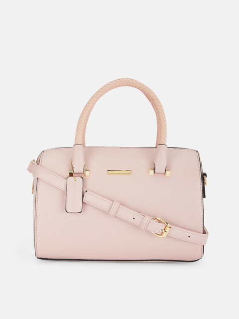 

Forever Glam by Pantaloons Pink Solid Handheld Bag