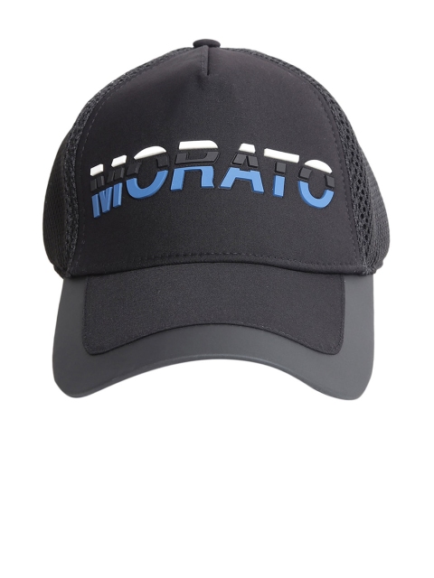 

Antony Morato Men Black & Blue Printed Baseball Cap