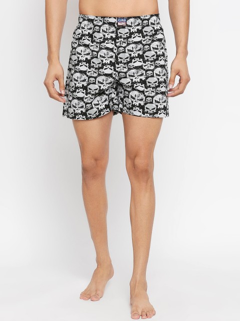 

Ajile by Pantaloons Men Black & Grey Printed Cotton Boxers 14003126