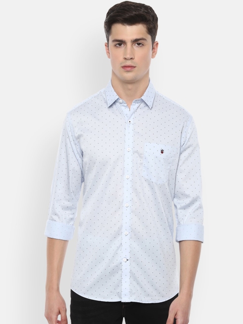 

Louis Philippe Sport Men Blue Printed Casual Shirt