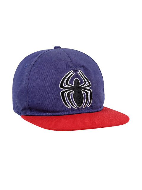 

Free Authority Men Purple & Black Spiderman Logo Embroidered Baseball Cap