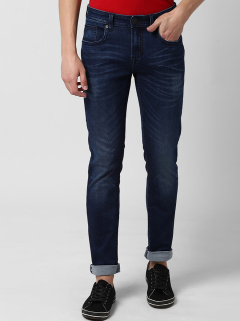 

Peter England Casuals Men Navy Blue Slim Fit Jeans