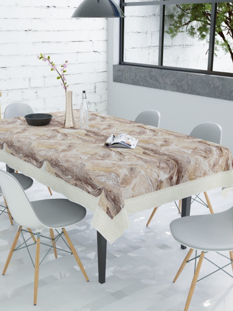 

Clasiko Multicoloured Printed Anti Slip 6 Seater Table Cover, Multi