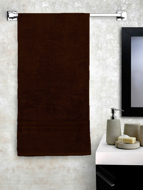 

Lushomes Brown Solid 400 GSM Turkish Bath Towel