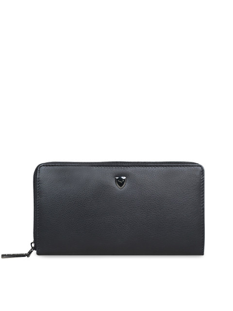 

CALFNERO Black Solid Purse Clutch