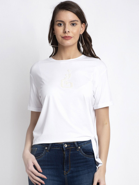 

Global Republic White Regular Top
