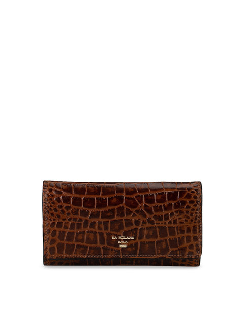 

Da Milano Women Brown Textured Envelope