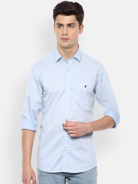 

Louis Philippe Sport Men Blue Printed Casual Shirt