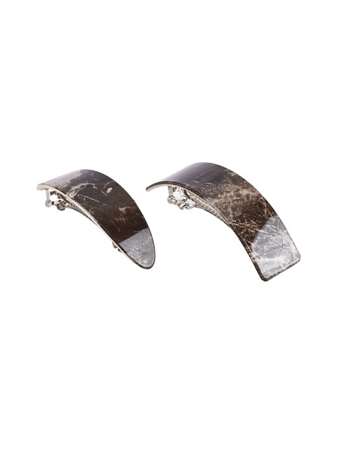 

BuckleUp Brown French Barrette