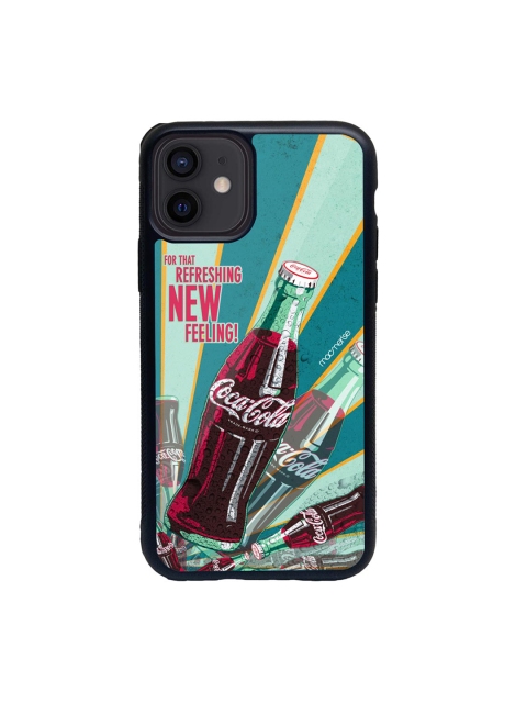 

macmerise Blue & Brown New Feeling Glass iPhone 12 Phone Case
