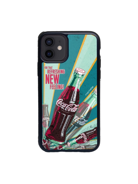 

macmerise Red & Blue New Feeling Glass iPhone 12 Mini Phone Case