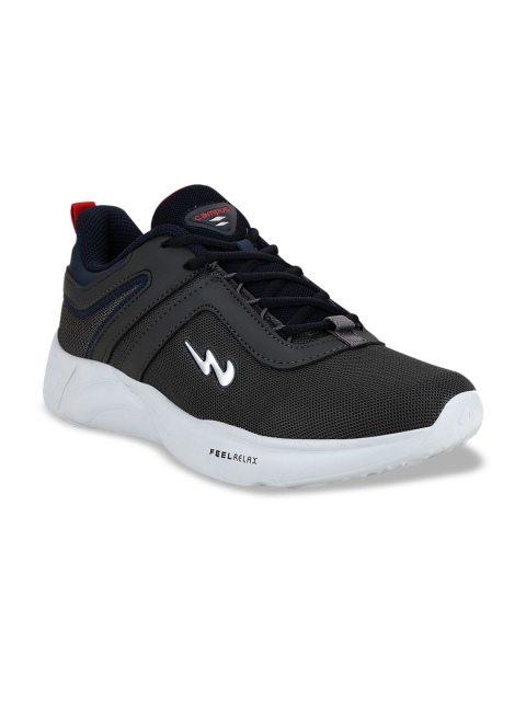 

Campus Men Grey Mesh Running Shoes