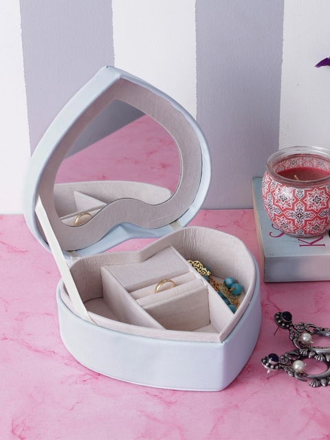 

A Vintage Affair- Home Decor Blue & Pink Printed Jewellery Organiser