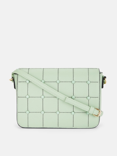 

Forever Glam by Pantaloons Blue Checked Sling Bag