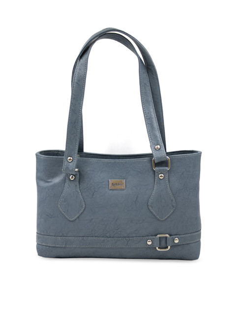 

RICH BORN Blue Solid Shoulder Bag