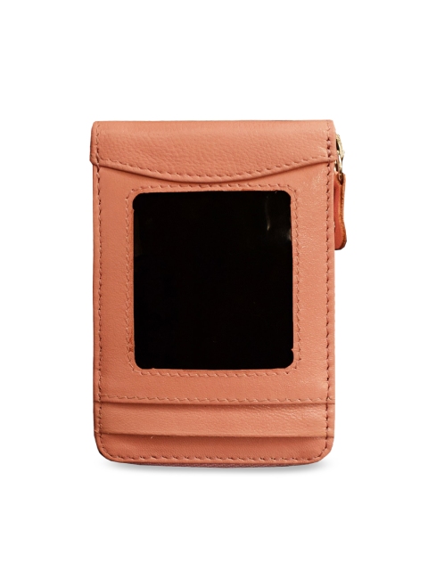 

ABYS Men Pink Solid Card Holder