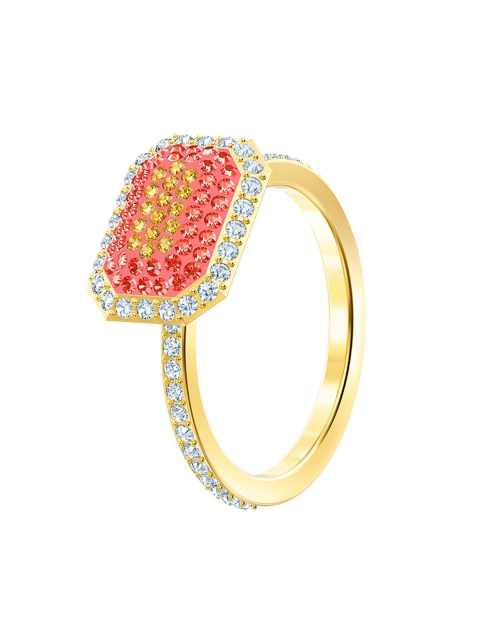 

SWAROVSKI Multicoloured Crystal-Studded Finger Ring, Multi