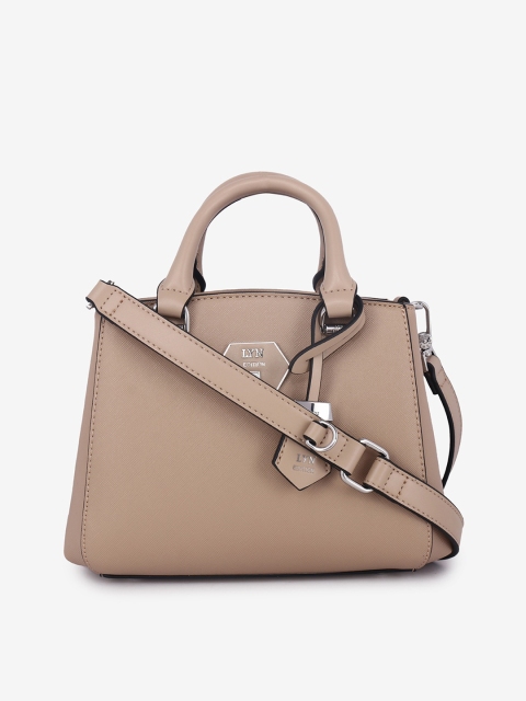 

LYN Beige Solid Handheld Bag