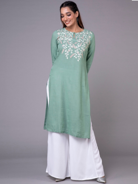 

KLM Fashion Mall Women Green Kurta